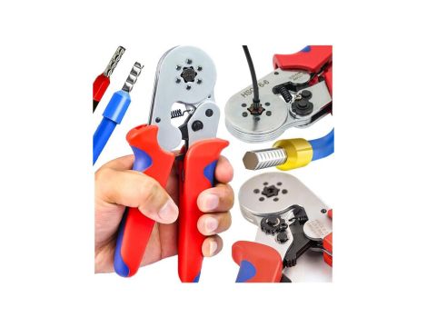 ZACISKARKA DO KABLI SZEŚCIOKĄTNA PRASKA TULEJEK KONEKTORÓW PRZEWODÓW