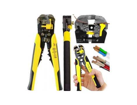 AUTOMATYCZNY ŚCIĄGACZ IZOLACJI KABLI SZCZYPCE DO ŚCIĄGANIA PRZEWODÓW 0.5- 6