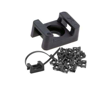 MOCOWANIE UCHWYT PODSTAWA MONTAŻOWA OPASEK ZACISKOWYCH 16 x 22mm 100SZT