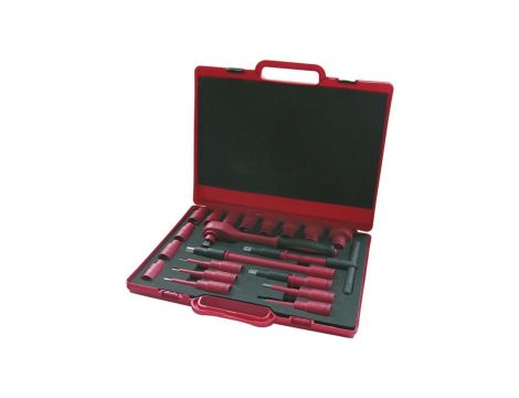 Grzechotka 1000V Klucze Nasadowe 1/2 1000V - 20 elementów w walizce
