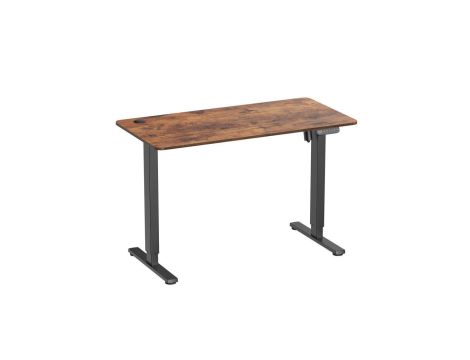 Biurko stolik Ergo Office elektryczna regulacja wysokości, do pracy stojąco siedzącej, max wys 114cm, ER-451