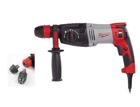 MILWAUKEE MŁOTOWIERTARKA Z OPCJĄ KUCIA 725W 2,4J FIXTEC PH 28X