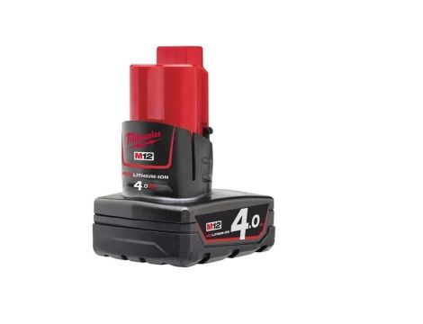 MILWAUKEE AKUMULATOR M12B4 12V 4,0Ah RED LI-ION