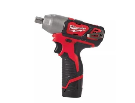 MILWAUKEE KLUCZ UDAROWY 12V 1/2" 138Nm 2x2,0Ah LI-ION M12BIW12-202C