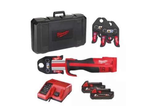 MILWAUKEE ZACISKARKA DO RUR M18BLHPT-202C U-SET