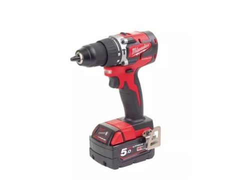 MILWAUKEE WIERTARKO-WKRĘTARKA UDAROWA 18V 60Nm 2x5,0Ah M18CBLPD-502C