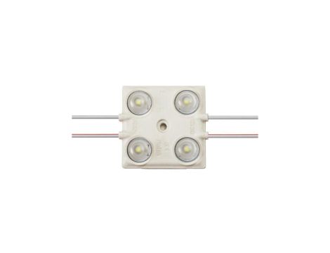 Moduł 160 stopni 4 led smd 2835 1,44W 12V 7000-8000K 120lm IP65 do kasetonów reklamowych LUX02090