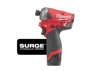 MILWAUKEE ZAKRĘTARKA UDAROWA HYDRAULICZNA 12V 50Nm 2x2,0Ah M12FQID-202X