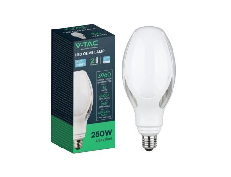 Żarówka LED E27 230V 36W 3960lm 4000K IP20 barwa neutralna NW V-TAC SAMSUNG VT-240