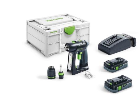 FESTOOL WIERTARKO-WKRĘTARKA C 18 HPC4,0 I-PLUS - 2