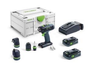 FESTOOL WIERTARKO-WKRĘTARKA T18+3 HPC4,0 I-SET - image 2