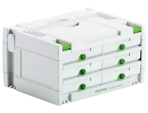 FESTOOL SORTAINER SYS 3-SORT/6