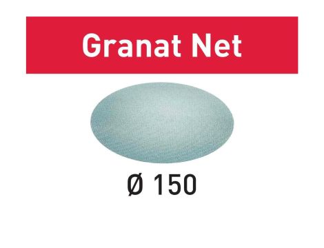 FESTOOL KRĄŻEK ŚCIERNY STF D150 P240 SIATKA GRANAT NET 50szt.