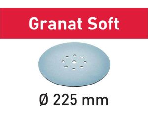 FESTOOL KRĄŻEK ŚCIERNY STF D225 P240 GRANAT SOFT 25szt.
