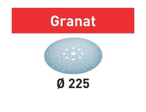 FESTOOL KRĄŻEK ŚCIERNY STF D225/128 P240 GRANAT 25szt.