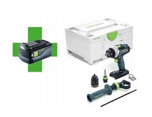 FESTOOL WKRĘTARKA TDC 18/4 I-BASIC + AKUMULATOR 5,2Ah