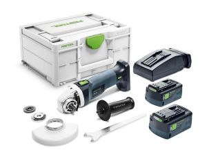 FESTOOL SZLIFIERKA KĄTOWA 18V AGC 18-125 5,0 EBI-PLUS - image 2