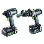 FESTOOL WKRĘTARKA + ZAKRĘTARKA ZESTAW TID 18 5,0/4,0-Set TPC 18/4 - 3