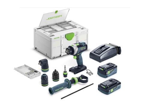 FESTOOL WKRĘTARKA UDAROWA TPC 18/4 5,0/4,0 I-SET/XL - 2