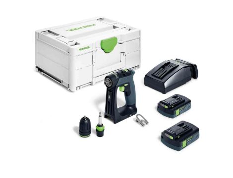 FESTOOL WIERTARKO-WKRĘTARKA CXS 18 C 3,0-PLUS - 2