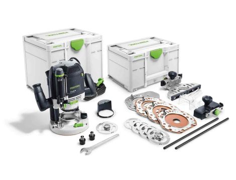 FESTOOL FREZARKA GÓRNOWRZECIONOWA OF 2200 EB-SET 8,12mm
