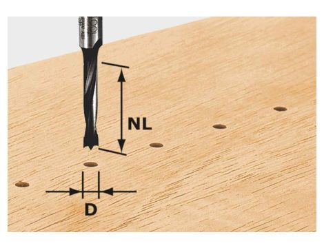 FESTOOL FREZ DO KOŁKÓW HW D5/30 Z