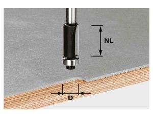 FESTOOL FREZ DO WYRÓWNYWANIA HW D12,7/NL25 KL