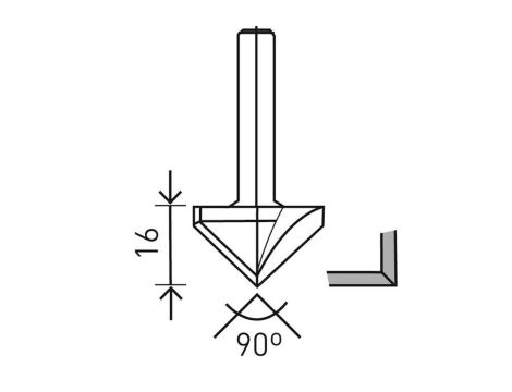 FESTOOL FREZ DO PŁYT G/K D32/90GRAD