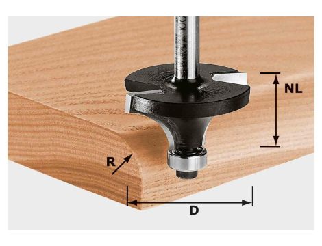 FESTOOL FREZ DO ZAOKRĄGLEŃ HW D16,7/R2 KL
