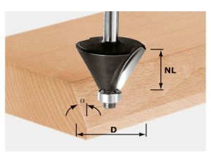 FESTOOL FREZ DO FAZOWANIA  HW D36/45GRAD KL