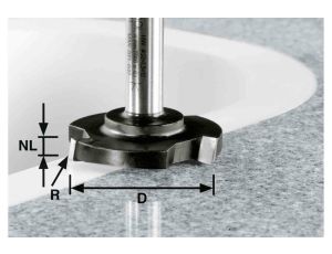 FESTOOL FREZ DO WYRÓWNYWANIA HW D52/R1 SS S12