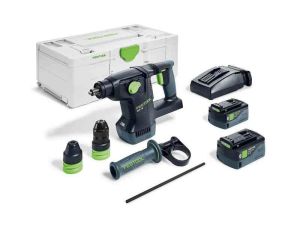 FESTOOL MŁOTOWIERTARKA KHC 18 5,0 EBI-PLUS 2x5,0Ah 3-F