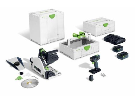 FESTOOL ZESTAW COMBO UNIWERSALNY TSC 55 K/TXS 18/TB M 137