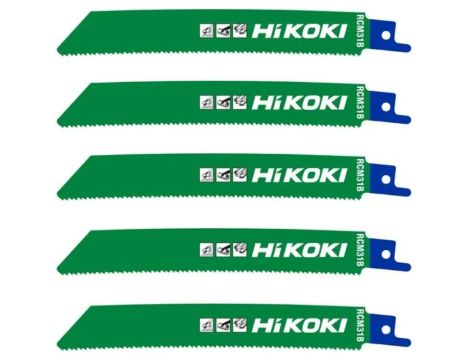 HIKOKI BRZESZCZOT DO PIŁ SZABLASTYCH RCM31B WYGIĘTY 150 14TPI 150mm /5szt.