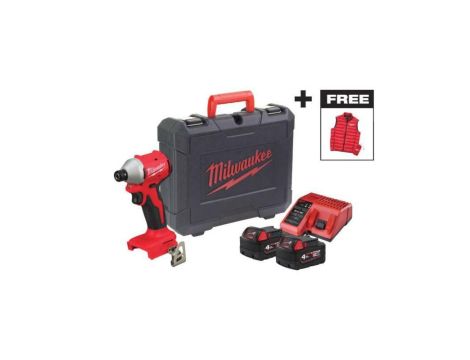 MILWAUKEE ZAKRĘTARKA UDAR. M18BLIDRCMC-402C +BEZRĘKAWNIK