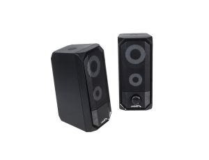 Głośniki komputerowe bluetooth 4.2, 3.5mm mini jack, USB 5v Audiocore AC845 czarne moc 10W - sterowanie dotykowe