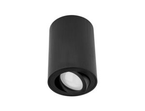 Oprawa Natynkowa Halogenowa do nabudowania Spot OH36 KOBI OKRĄGŁA RUCHOMA GU10 Czarna