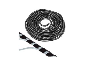 Spirala do maskowania kabli Oplot Osłona Wąż SPI20C 16-35mm 10m Czarna AKS