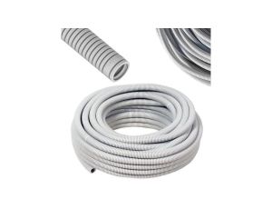 Rura karbowana Peszel do kabli RKGL 20/14,9 szara 320N bez pilota 10m AKS