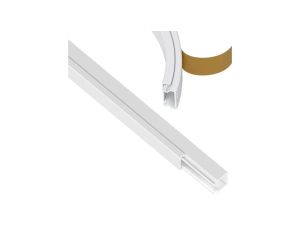 Kanały Kablowy Korytko Elektroinstalacyjne MKI 10/10 mm Taśma Biały 2m AKS