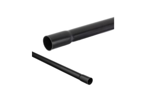 Rura Sztywna Kielichowana RLM Elektroinstalacyjna 40mm x 2m PVC Czarna AKS