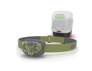 Latarka czołowa Energizer Vision Zielona 2w1 260 lumenów CAMPING KIT