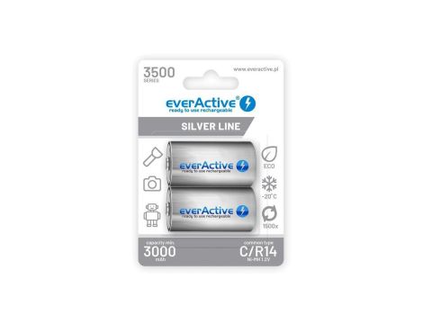 Akumulator NiMH R14 / C 3500mAh 1,2V R2U (2 szt.)