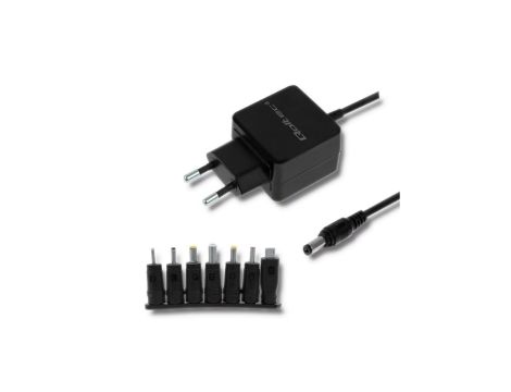 Qoltec Uniwersalny zasilacz sieciowy 5W 5V 1A Kompaktowy MultiPlug 7 wtyczek