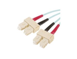 Kabel światłowodowy, średnica: 900m, OM4 Wielomodowy, Niebieski, SC/SC