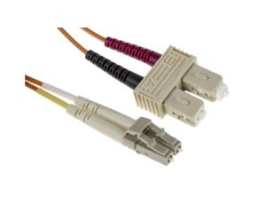 Kabel światłowodowy, średnica: 50/125m, OM2 Wielomodowy, Pomarańczowy, LC/SC