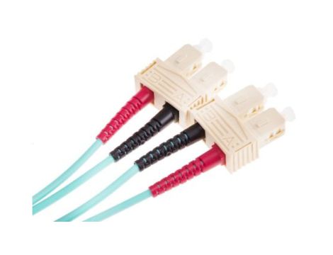 Kabel światłowodowy, średnica: 900m, OM4 Wielomodowy, Niebieski, SC/SC