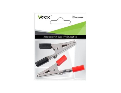 Krokodylek Banan Czarny i Czerwony (opakowanie 2szt) Vayox PAK.