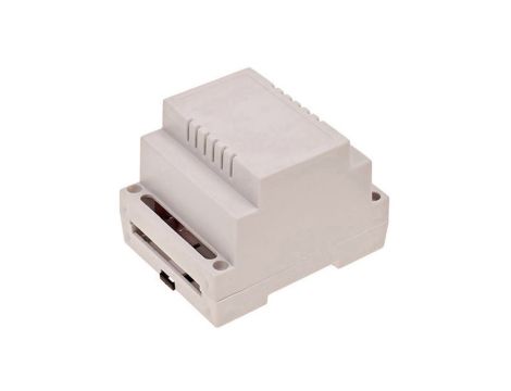 Z100J ABS V0 - Obudowa modułowa na szynę Z100 jasna ABS V0