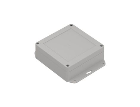 ZP120.120.45UJH TM PC - Obudowa hermetyczna ZP120.120.45 jasna z uszami z uszczelką i tulejkami mosiężnymi PC